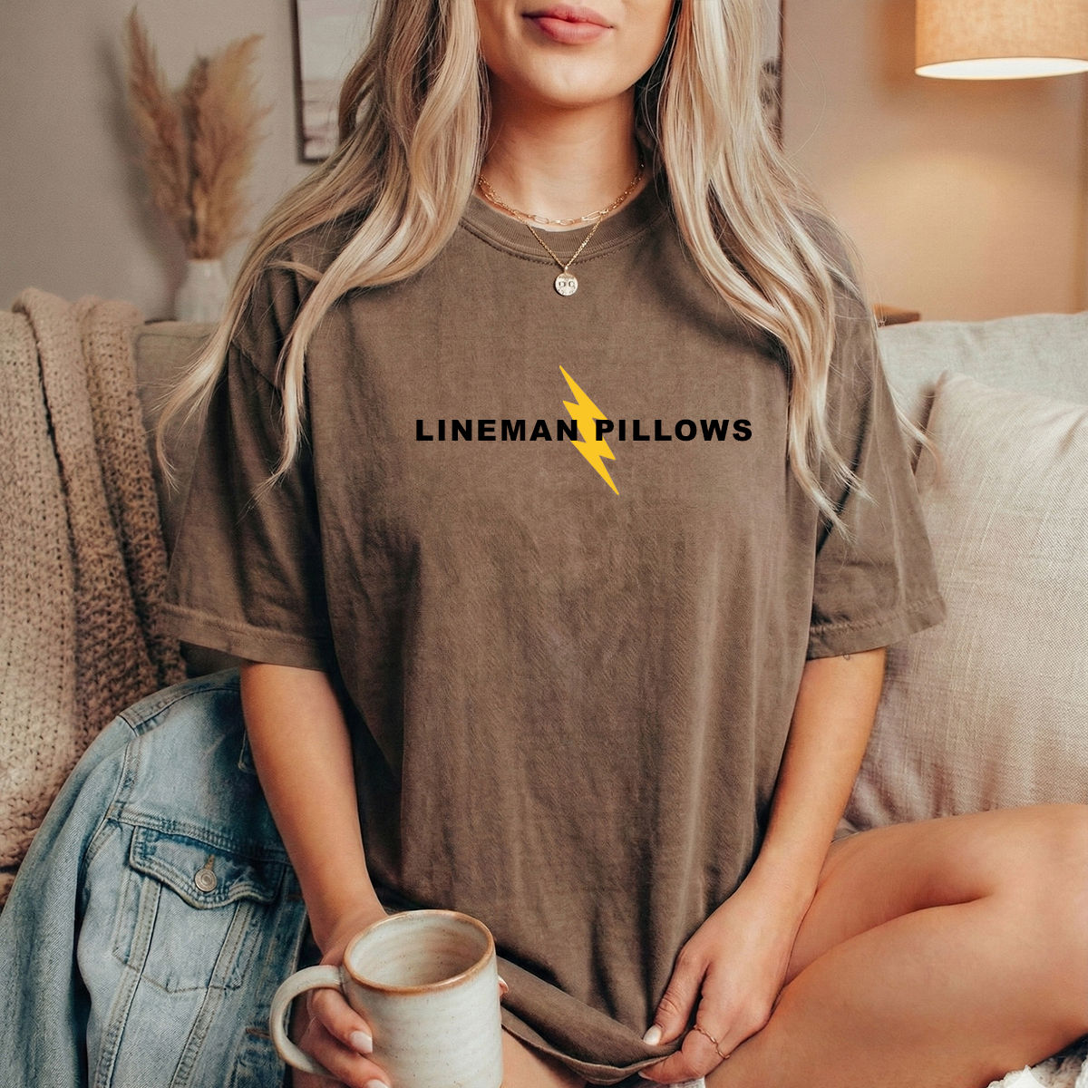 Lineman Pillows Woman's T-shirt