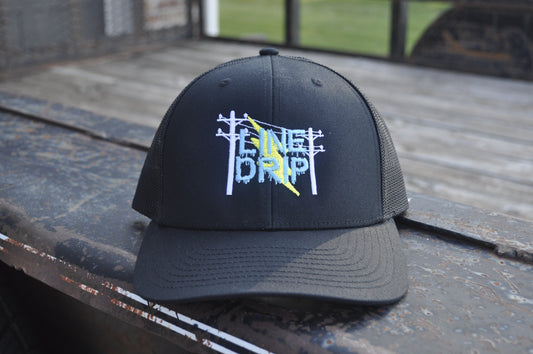 OG Line Drip Hat Black