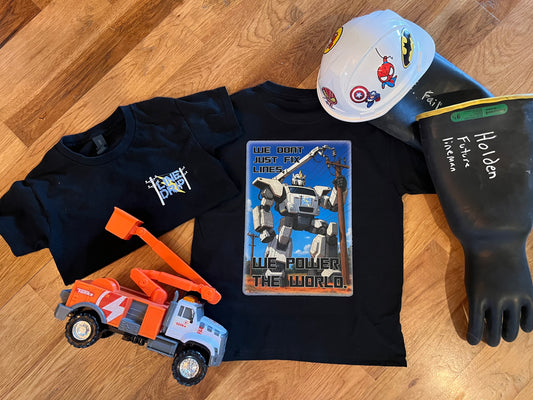 Bucket Truck Transformer Youth Shirt
