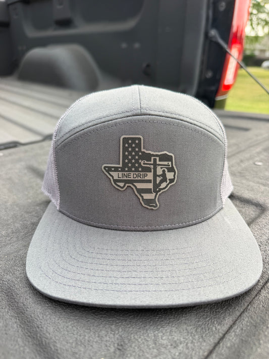 Texas Line Drip Patch Hat