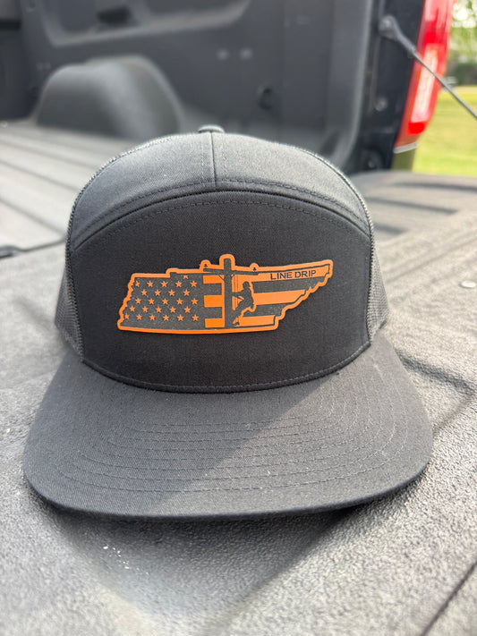 Tennessee Line Drip Patch Hat