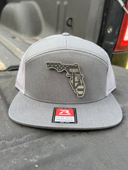 Florida Line Drip Patch Hat