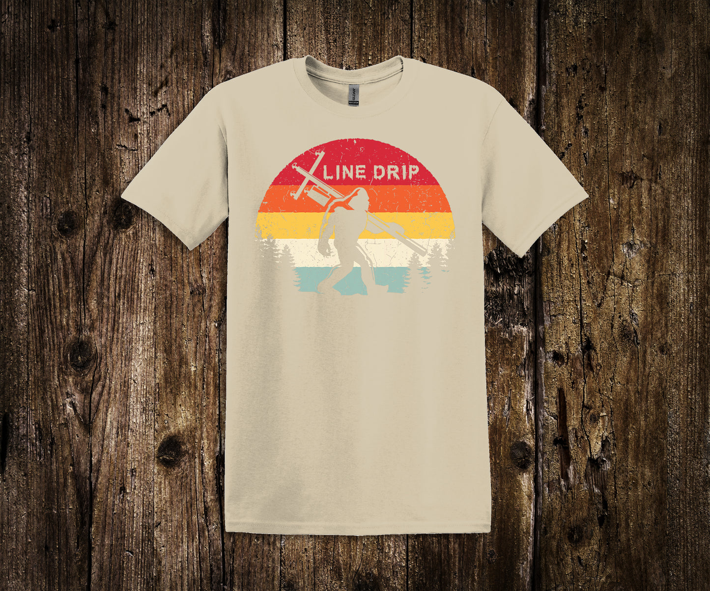 Line Drip Bigfoot T-shirt