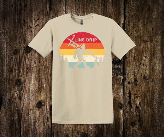 Line Drip Bigfoot T-shirt