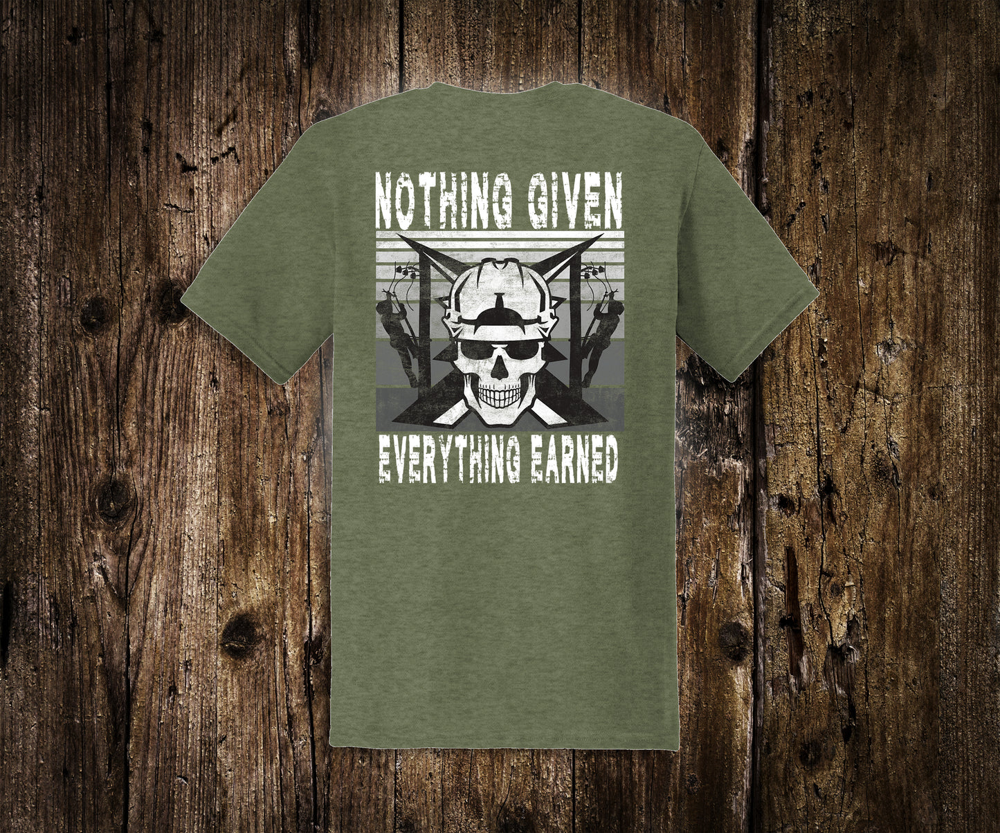 Line Drip Everything Earned T-shirt