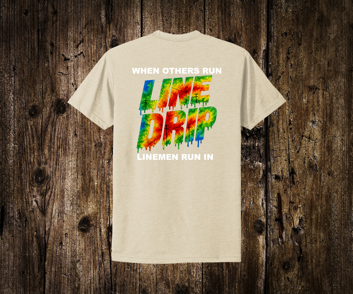 Radar Line Drip T-Shirt