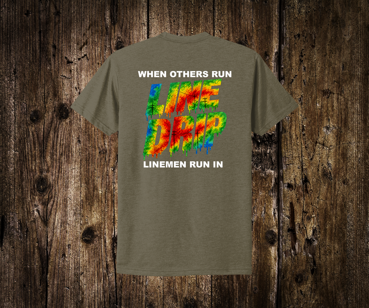 Radar Line Drip T-Shirt