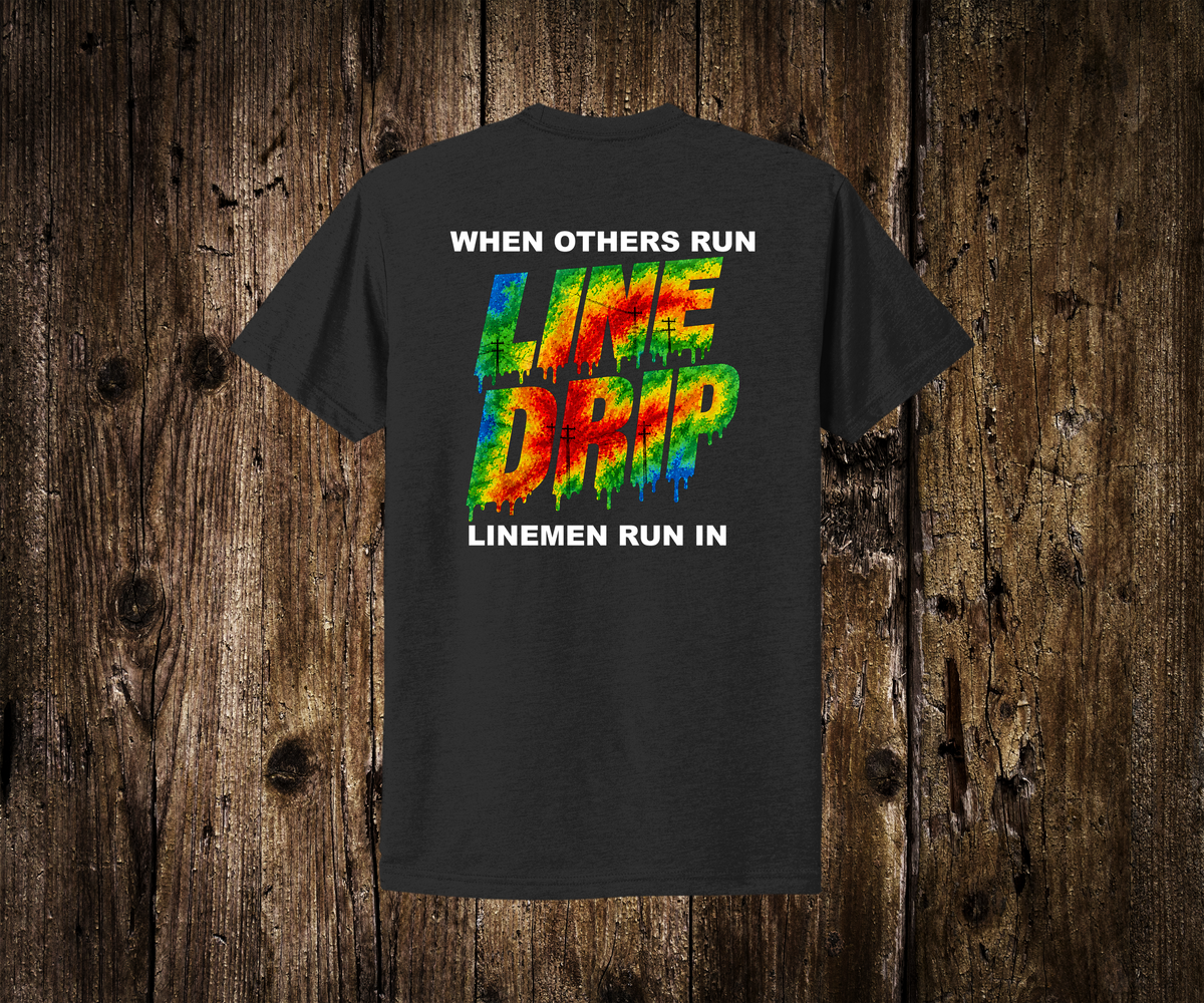 Radar Line Drip T-Shirt