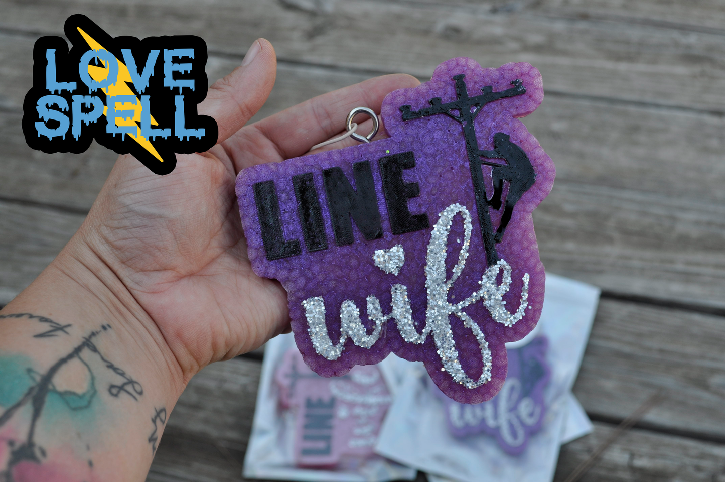 Line Wife Car Freshie