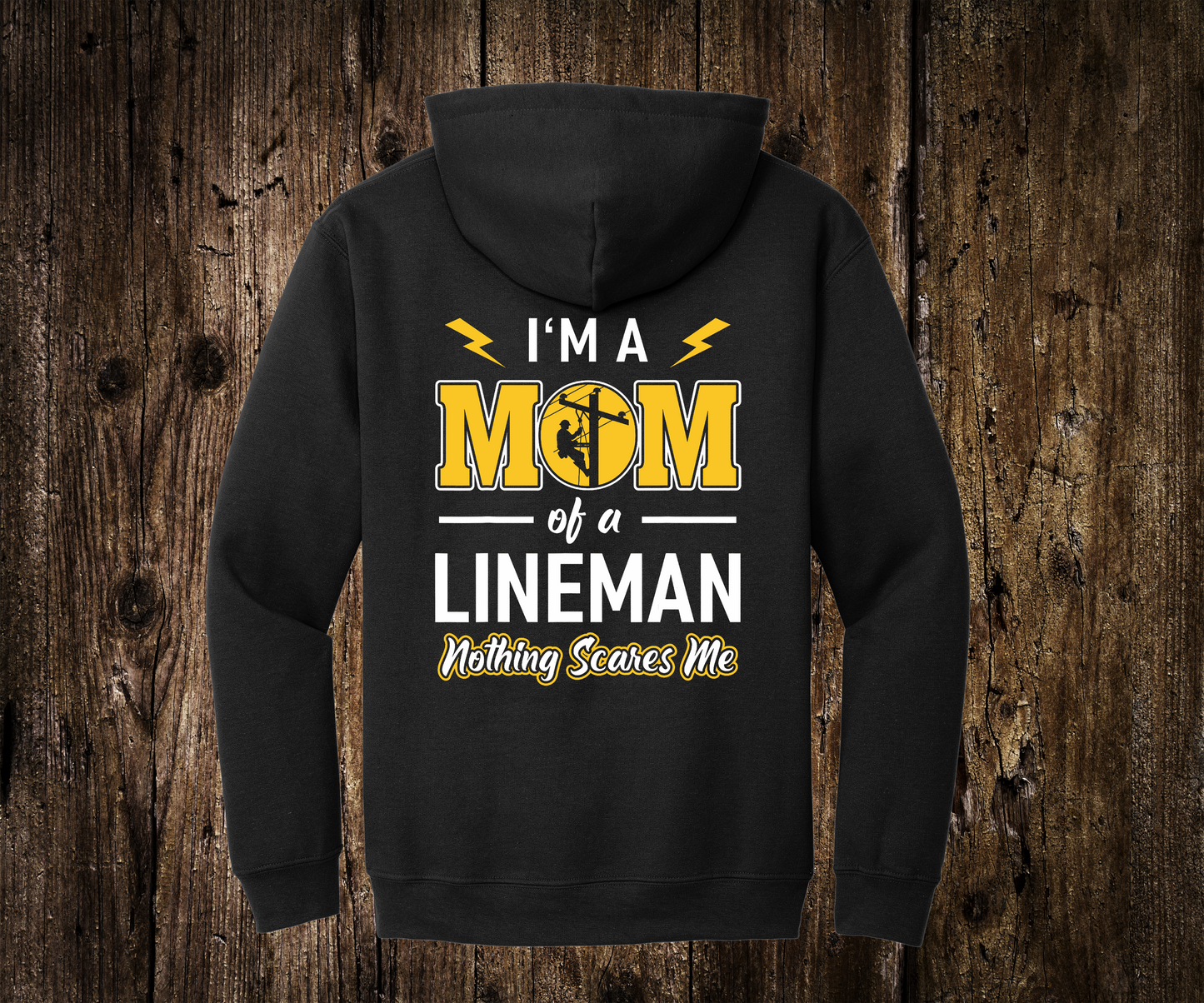 Mom of a Lineman Hoodie
