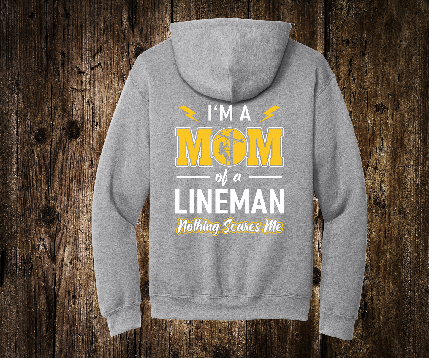 Mom of a Lineman Hoodie