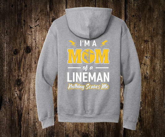 Mom of a Lineman Hoodie