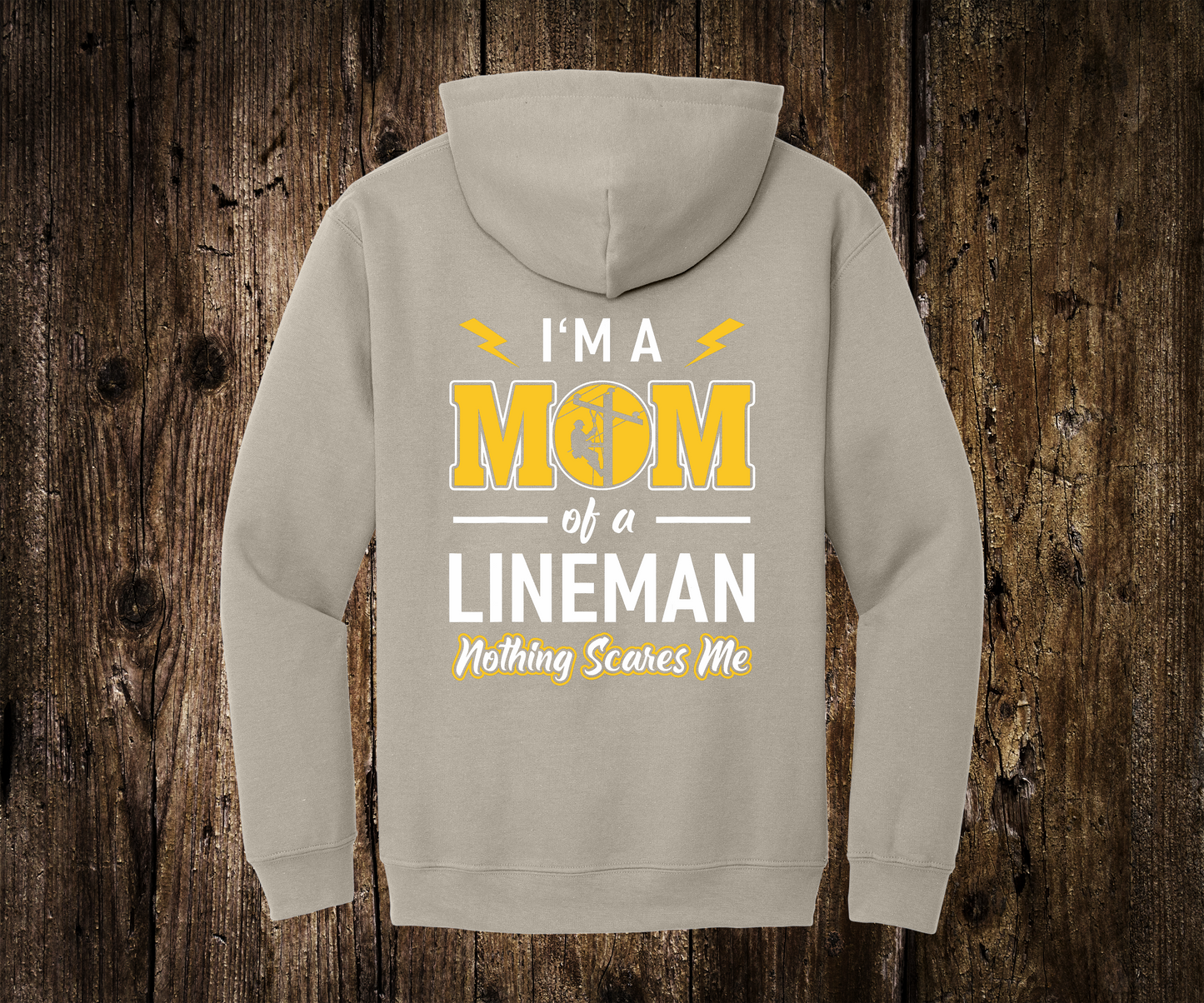 Mom of a Lineman Hoodie